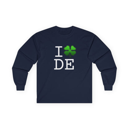 "I'm Lucky (Clover) in Delaware" Long Sleeve Shirt