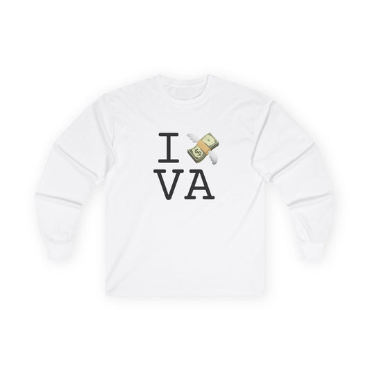 "I Lose Money in Virginia" Long Sleeve Shirt
