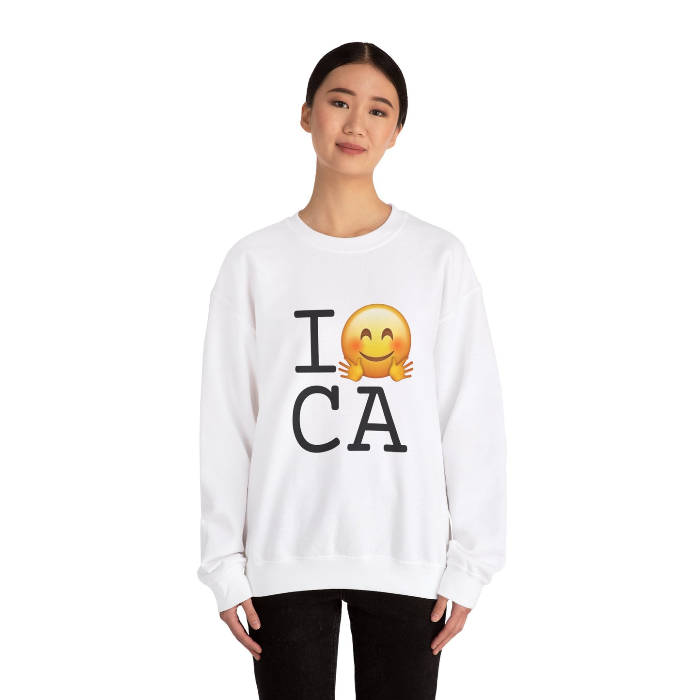 "I Hug California" Sweatshirt