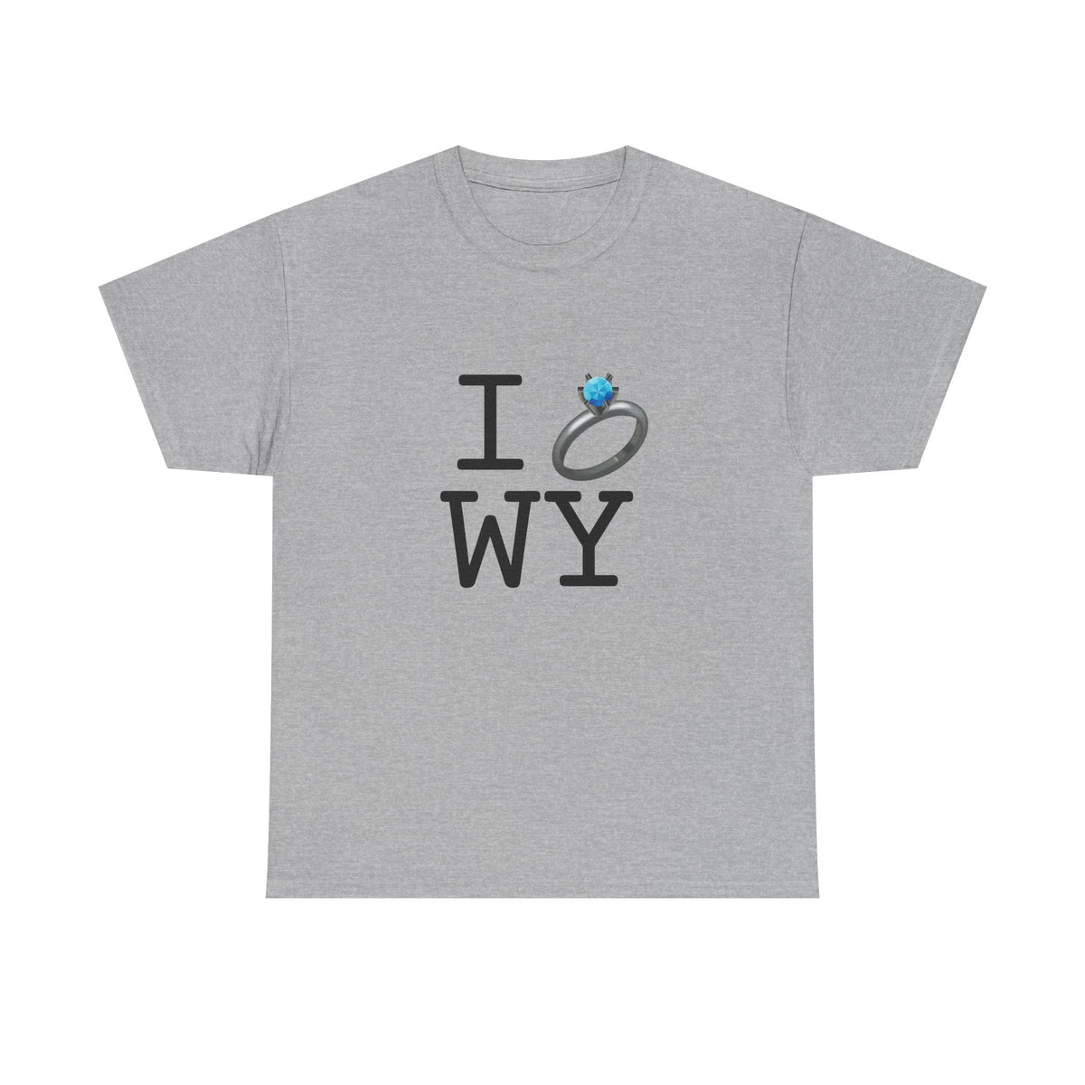 "I'm Married to (Diamond Ring) Wyoming" Tee