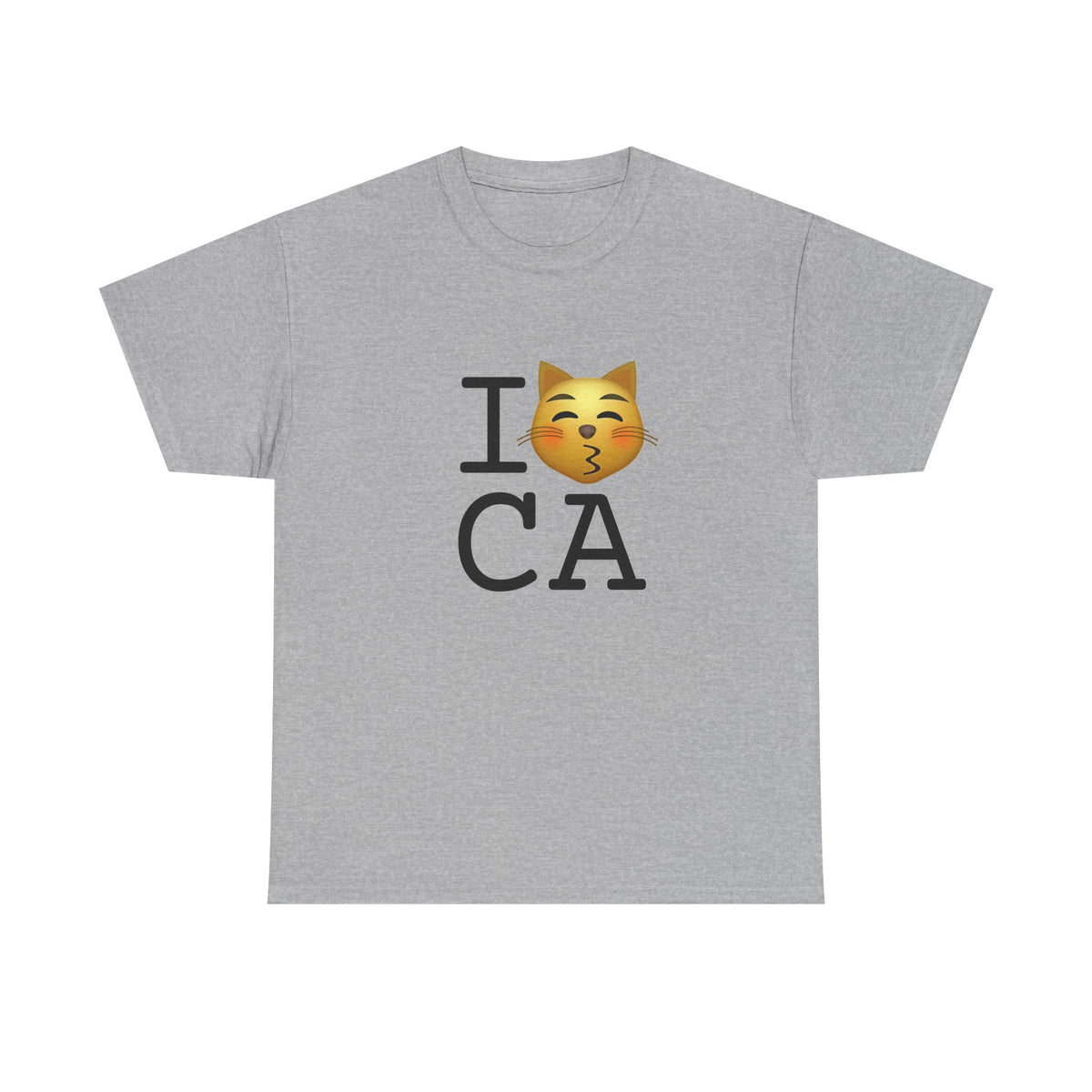 "I'm a Kissing Cat toward California" Tee