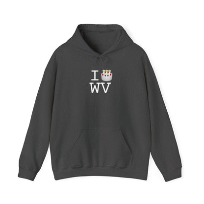 "I Birthday Cake West Virginia" Hoodie