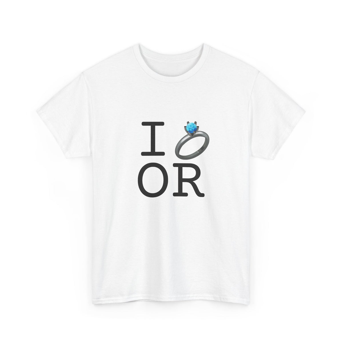 "I'm Married to (Diamond Ring) Oregon" Tee