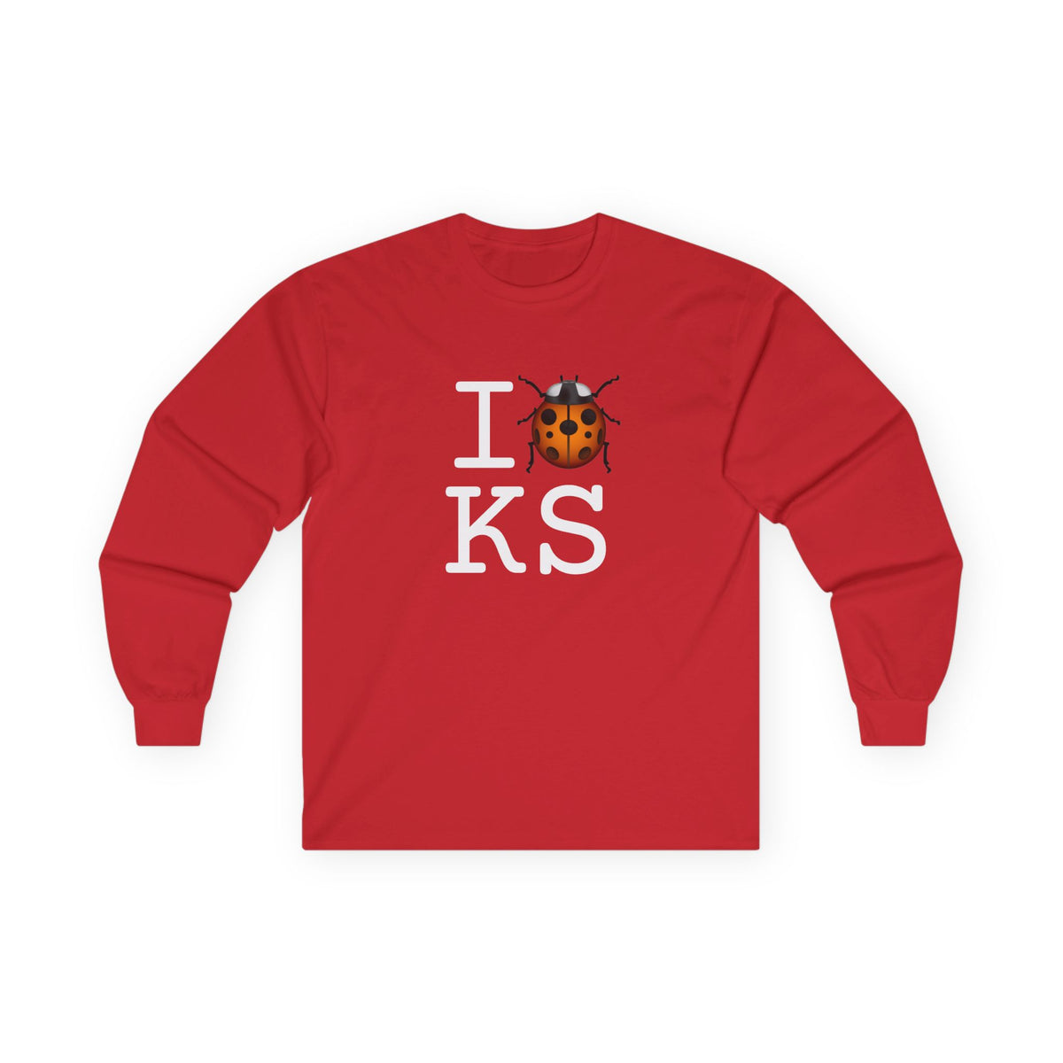 "I Ladybug Kansas" Long Sleeve Shirt