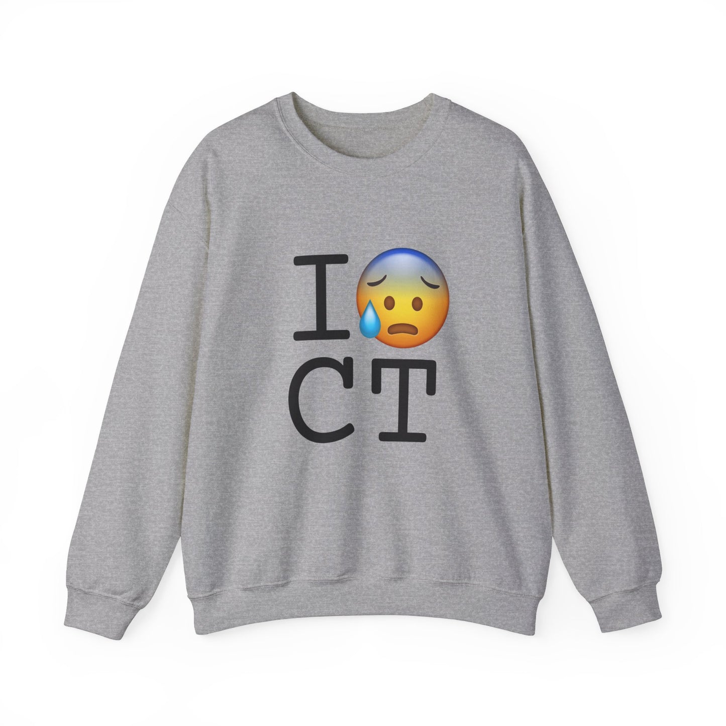 "I'm Anxiously Sweating in Connecticut" Sweatshirt