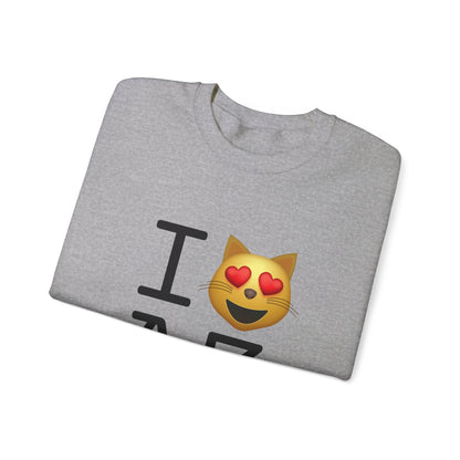 "I'm a Cat that Loves Arizona" Sweatshirt