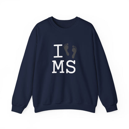 "I leave Footsteps in Mississippi" Sweatshirt