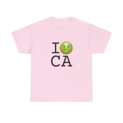 "I'm Nauseous about California" Tee
