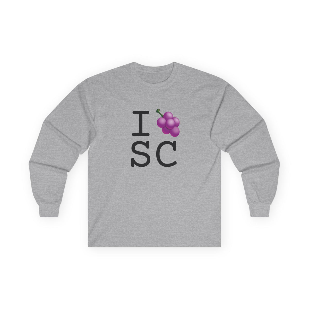 "I Grape South Carolina" Long Sleeve Shirt