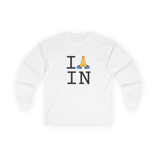 "I Pray for Indiana" Long Sleeve Shirt