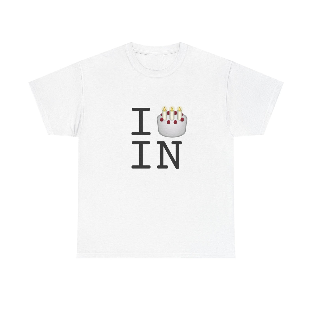 "I Birthday Cake Indiana" Tee