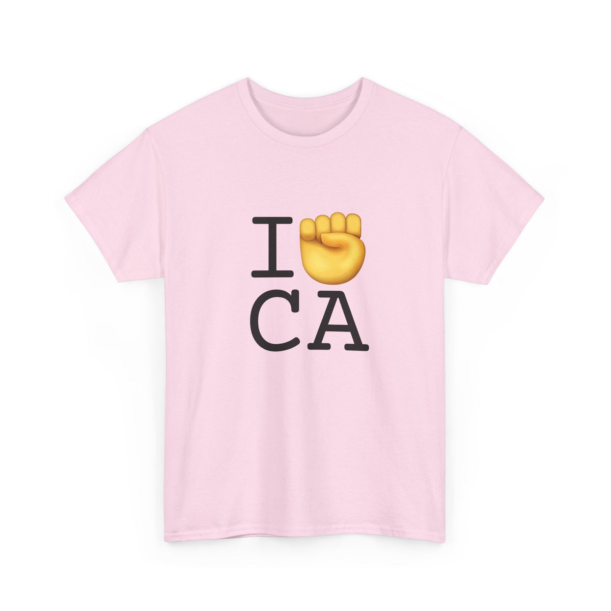 "I Raise my Fist with California" Tee
