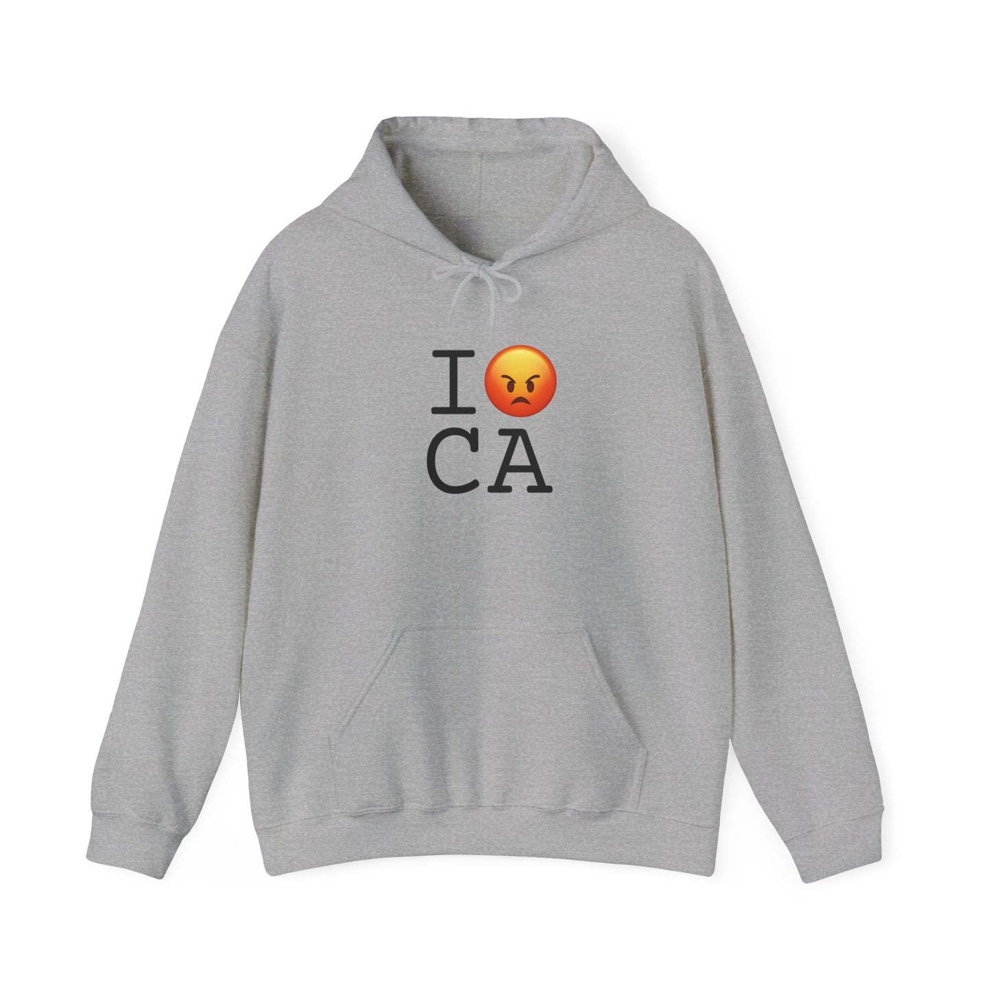 "I'm Angry about California" Hoodie