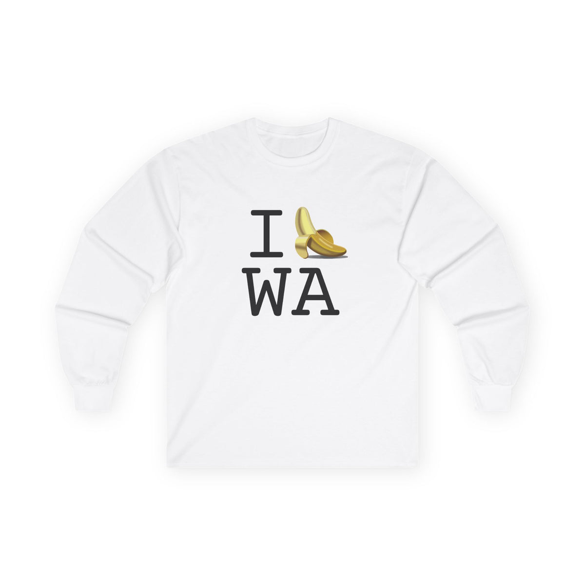 "I'm Bananas about Washington" Long Sleeve Shirt