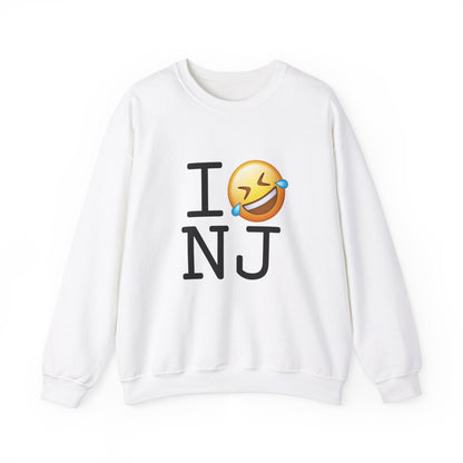 "I Laugh Hard (LMFAO) at New Jersey" Sweatshirt
