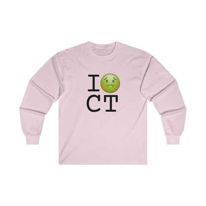 "I'm Nauseous about Connecticut" Long Sleeve Shirt