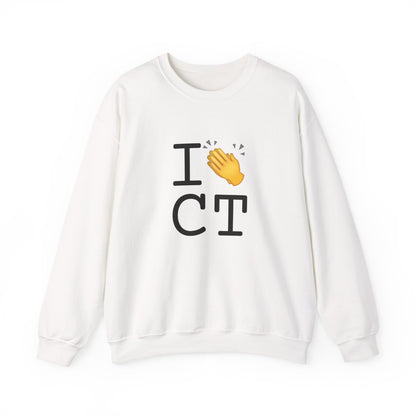 "I Applaud Connecticut" Sweatshirt