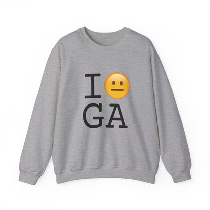 "I'm Neutral About Georgia" Sweatshirt