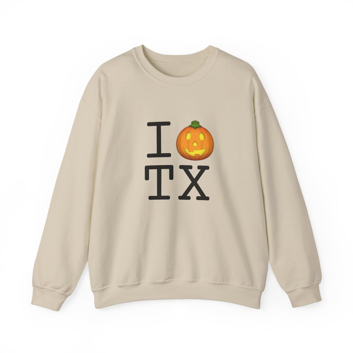 "I Jack-O-Lantern (Pumpkin) Texas" Sweatshirt