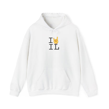 "I Rock On with Illinois" Hoodie