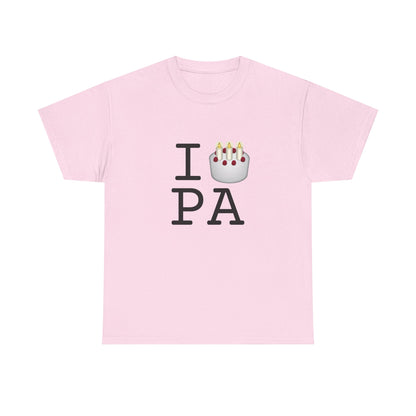 "I Birthday Cake Pennsylvania" Tee