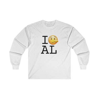 "I Lie about Alabama" Long Sleeve Shirt