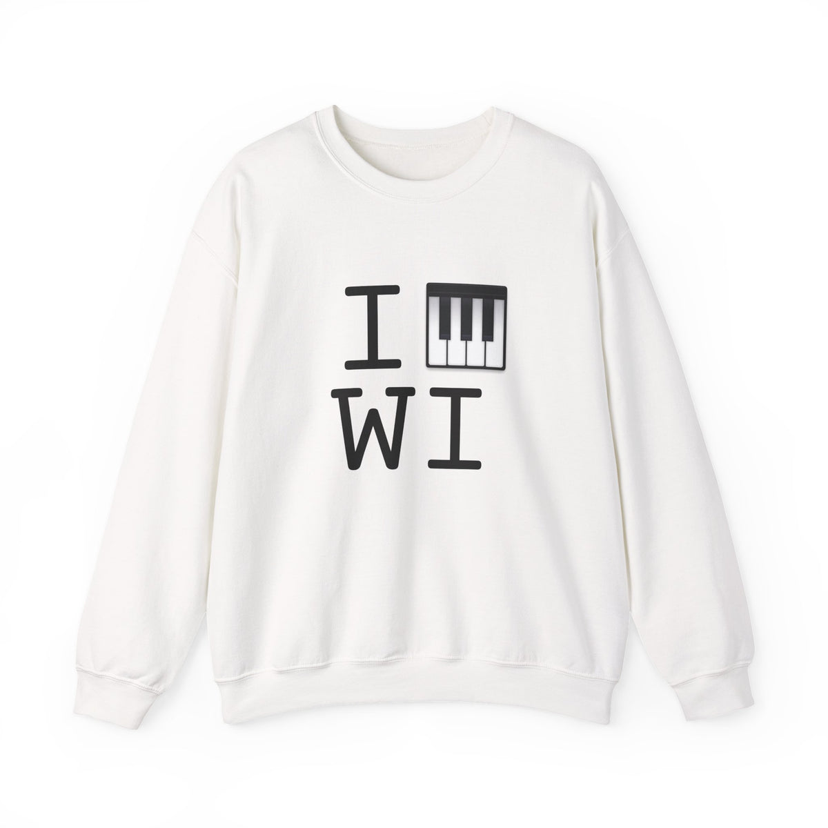 "I Piano Wisconsin" Sweatshirt
