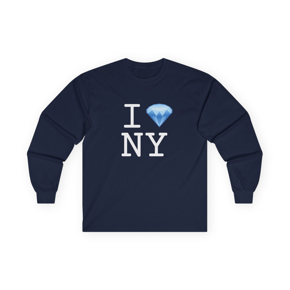 "I Diamond New York" Long Sleeve Shirt