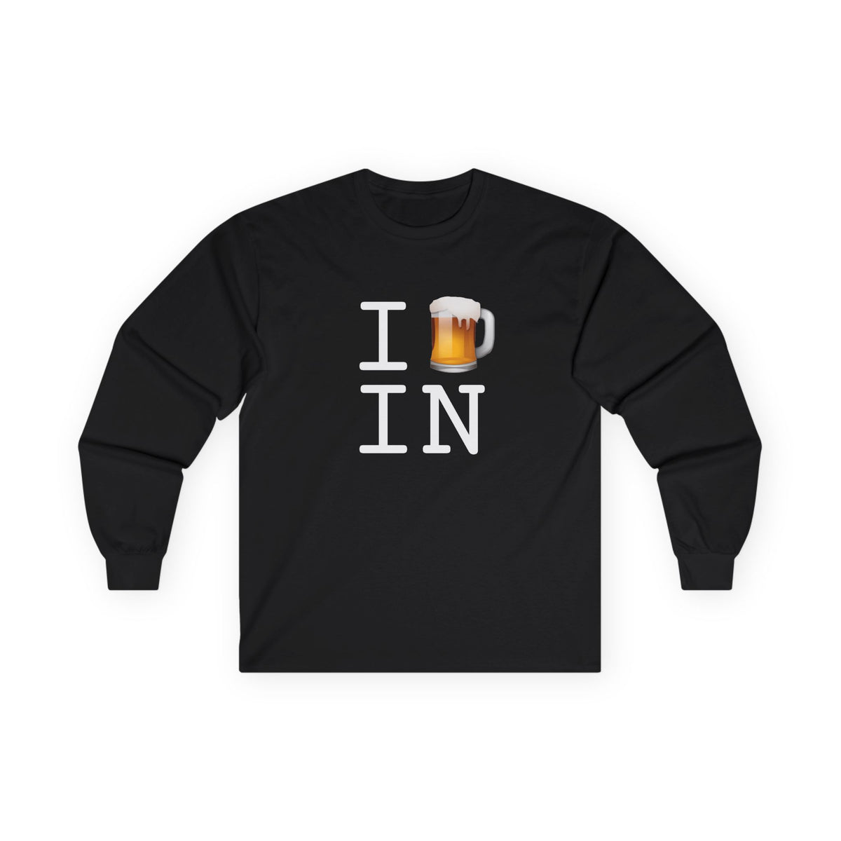 "I Beer Indiana" Long Sleeve Shirt