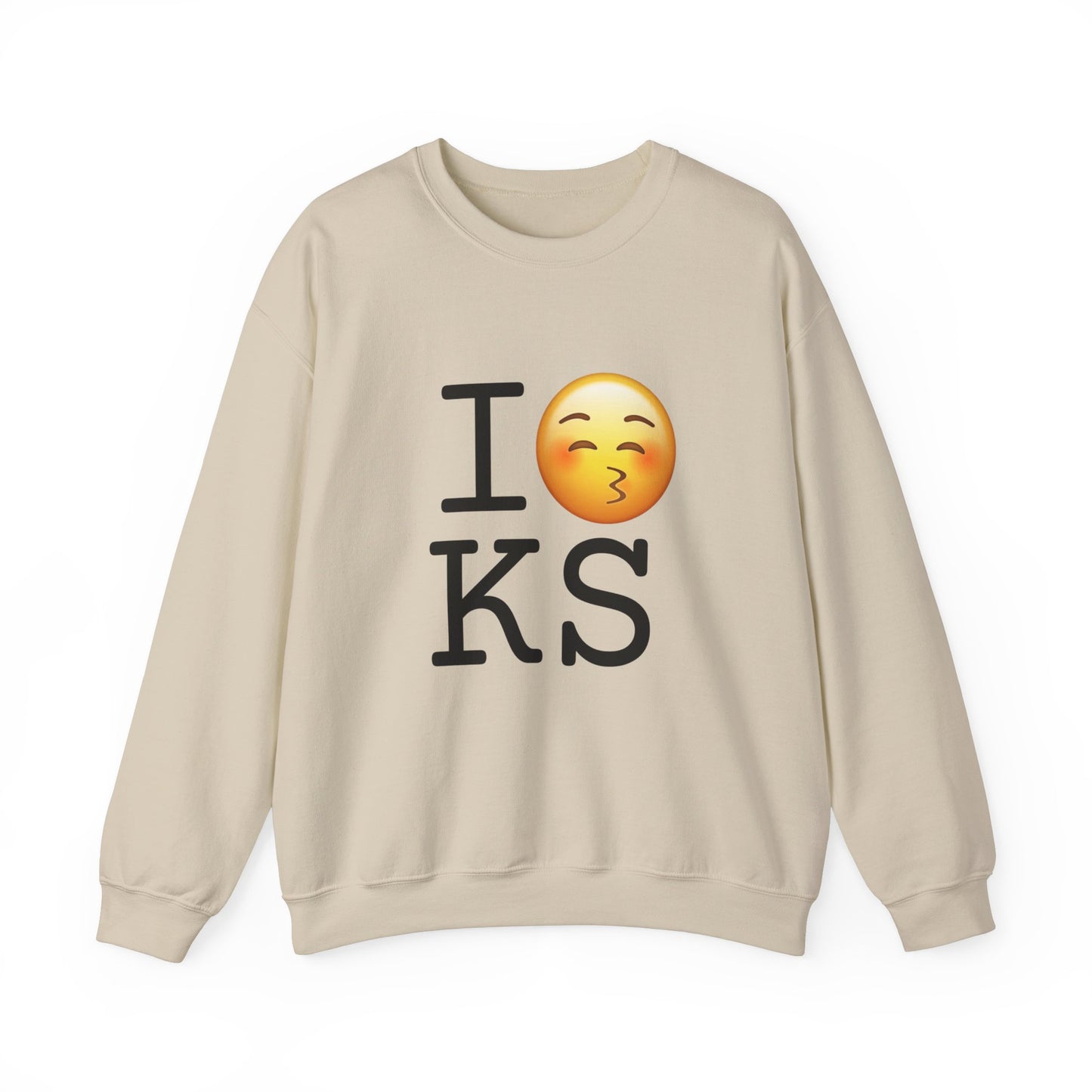 "I Kiss Kansas" Sweatshirt