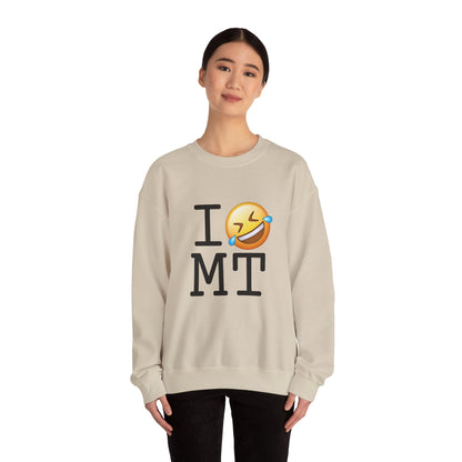 "I Laugh Hard (LMFAO) at Montana" Sweatshirt