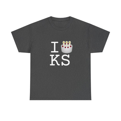 "I Birthday Cake Kansas" Tee