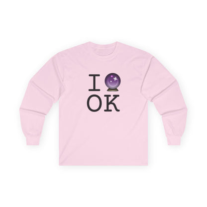 "I Predict the Future (Crystal Ball) of Oklahoma" Long Sleeve Shirt