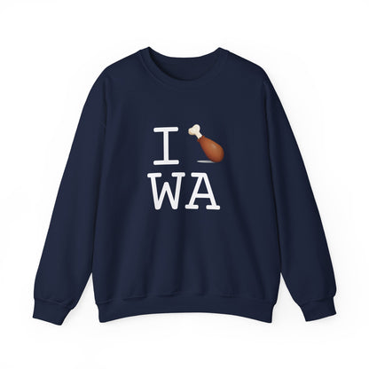 "I Chicken Drumstick Washington" Sweatshirt