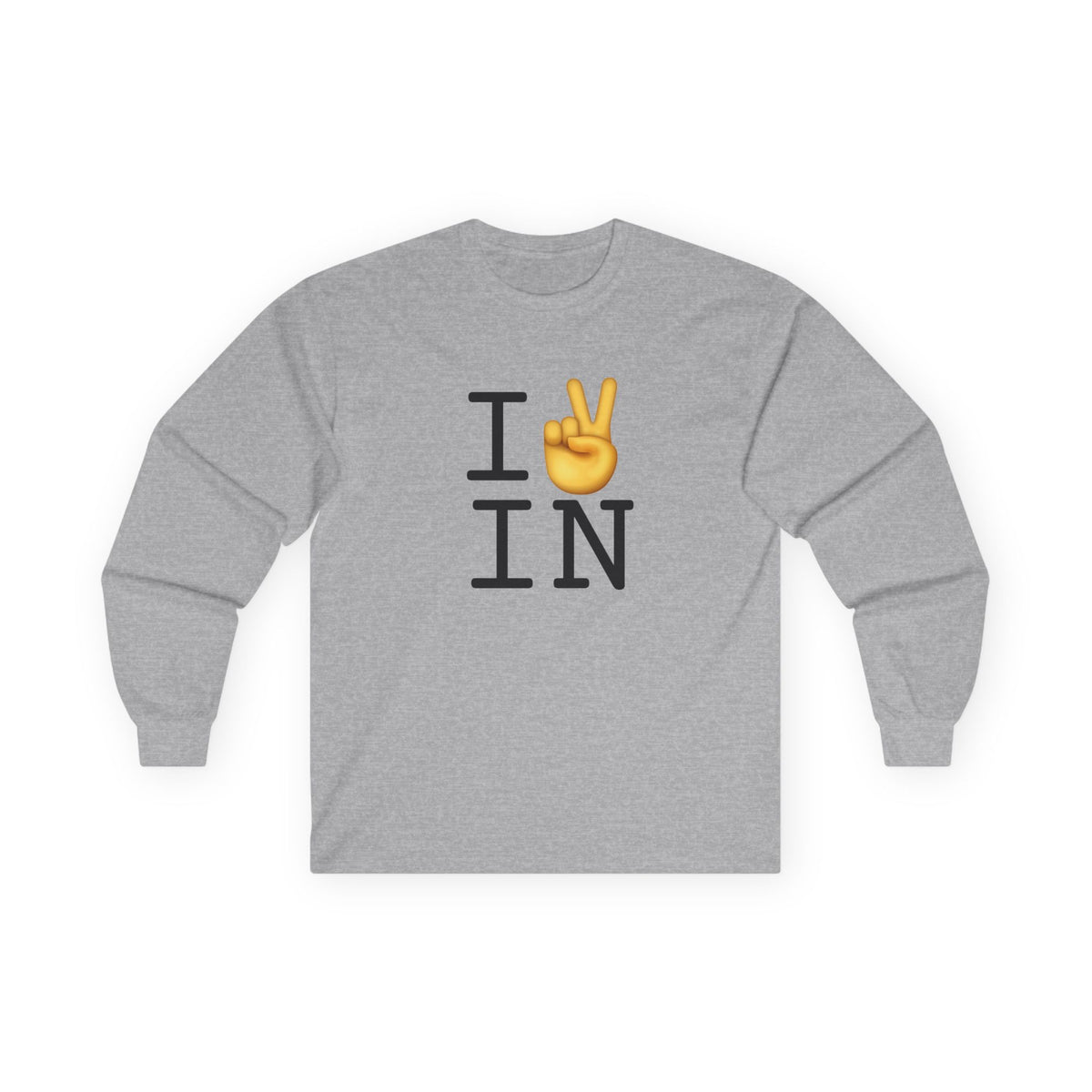 "I Show Peace to Indiana" Long Sleeve Shirt