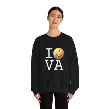 "I Laugh Hard (LMFAO) at Virginia" Sweatshirt