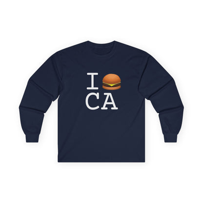 "I Cheeseburger California" Long Sleeve Shirt