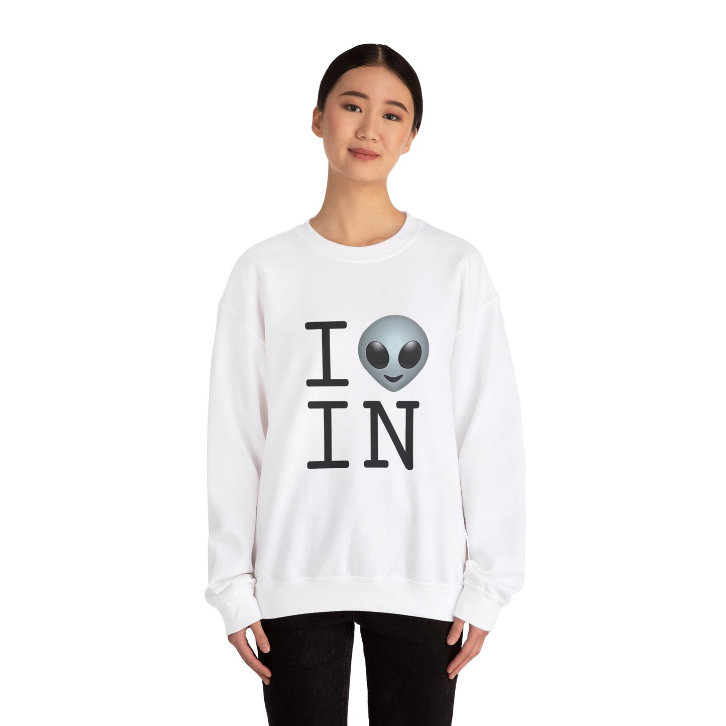 "I Feel Alien in Indiana" Sweatshirt