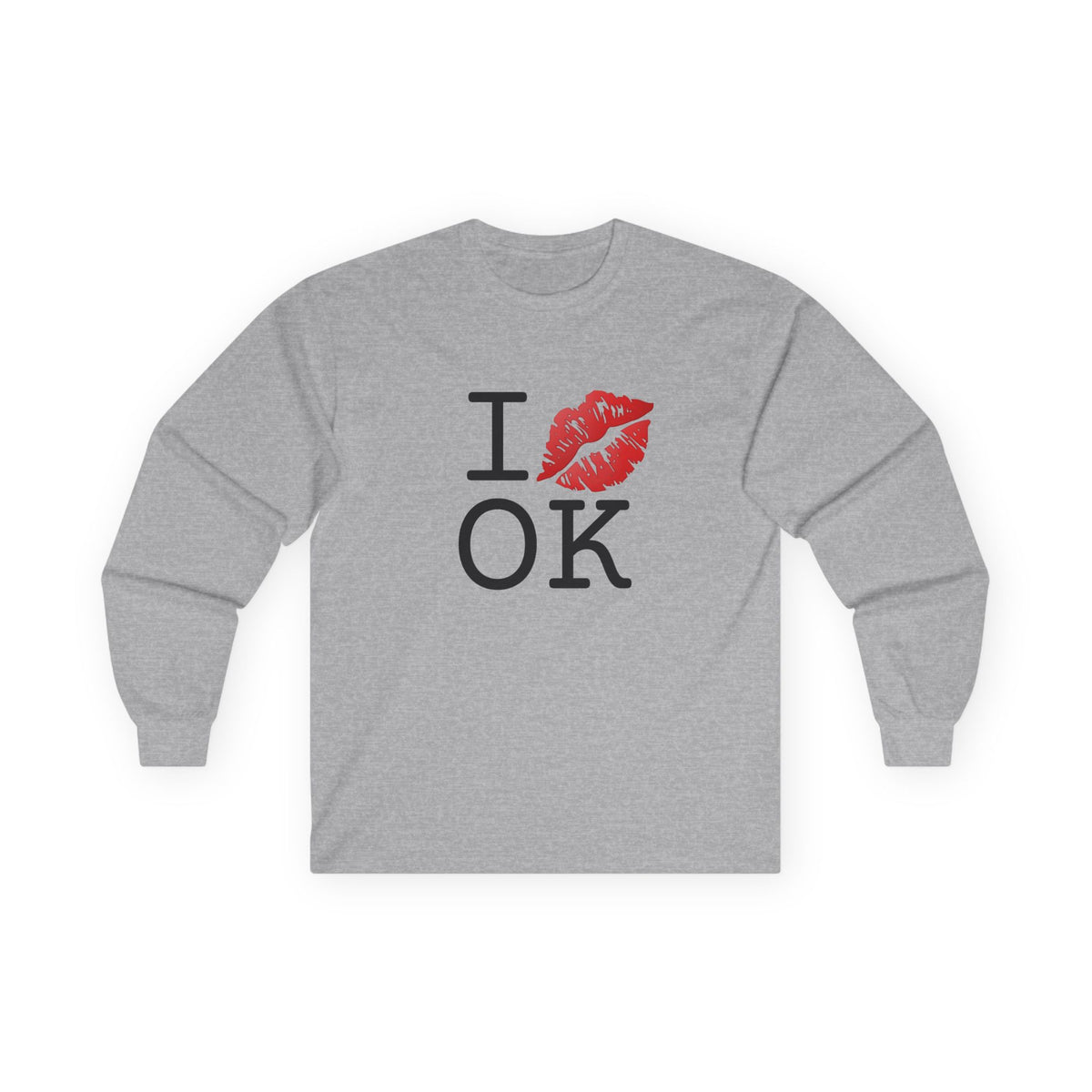 "I Kiss Mark Oklahoma" Long Sleeve Shirt