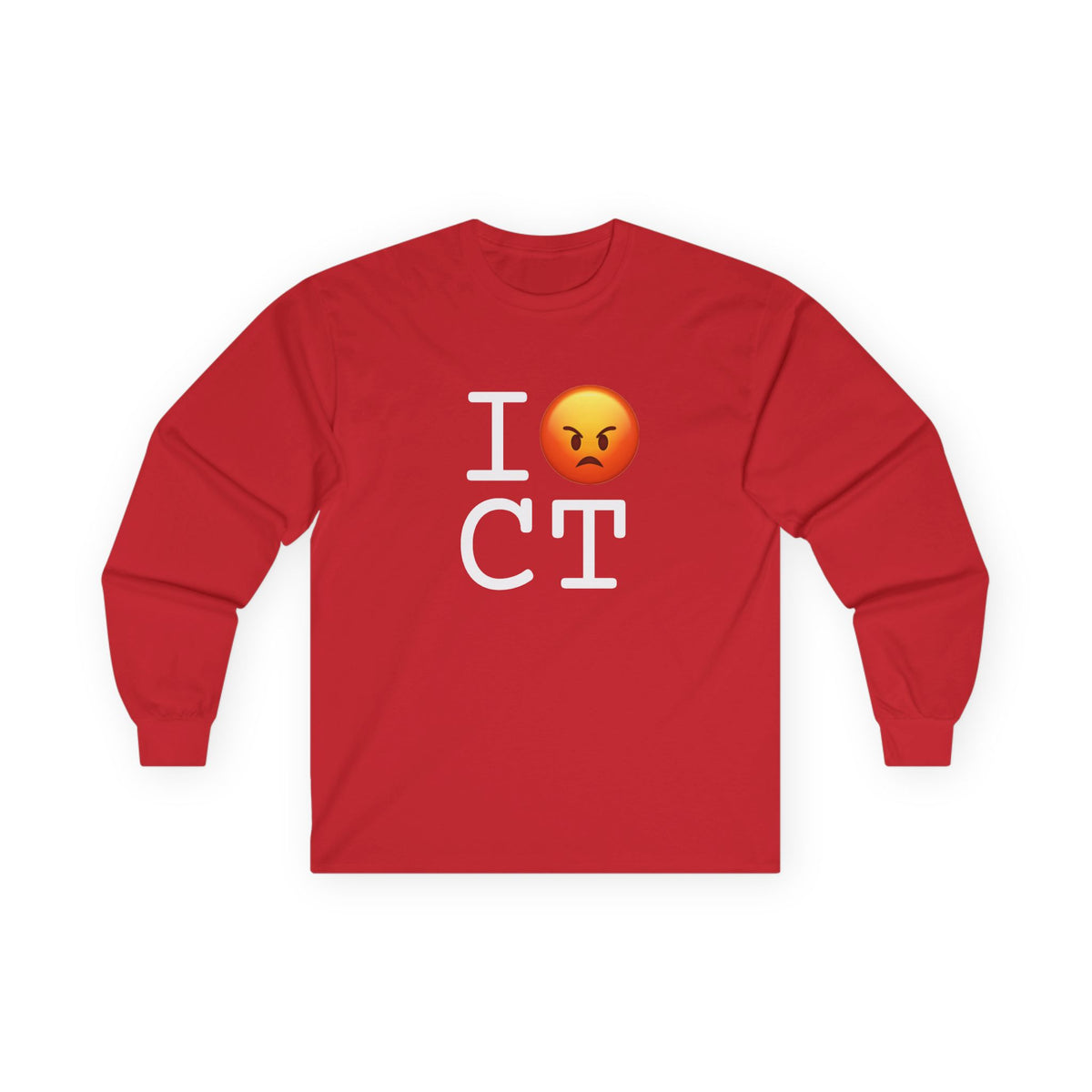 "I'm Angry about Connecticut" Long Sleeve Shirt