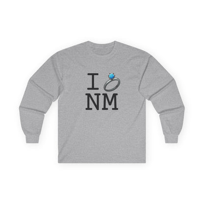 "I'm Married to (Diamond Ring) New Mexico" Long Sleeve Shirt
