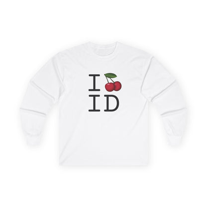 "I Cherry Idaho" Long Sleeve Shirt