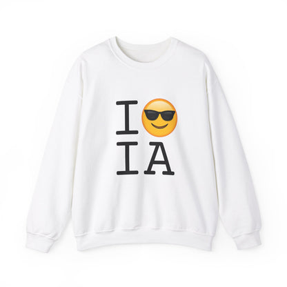 "I'm Cool with Iowa" Sweatshirt