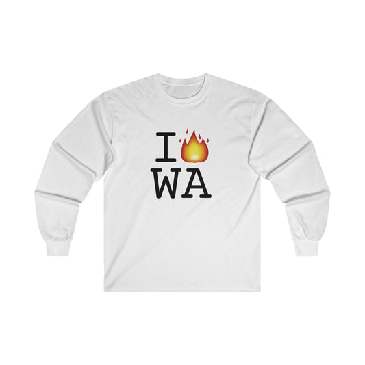 "I've got Fire for Washington" Long Sleeve Shirt