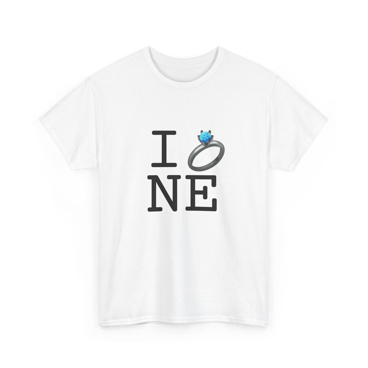 "I'm Married to (Diamond Ring) Nebraska" Tee