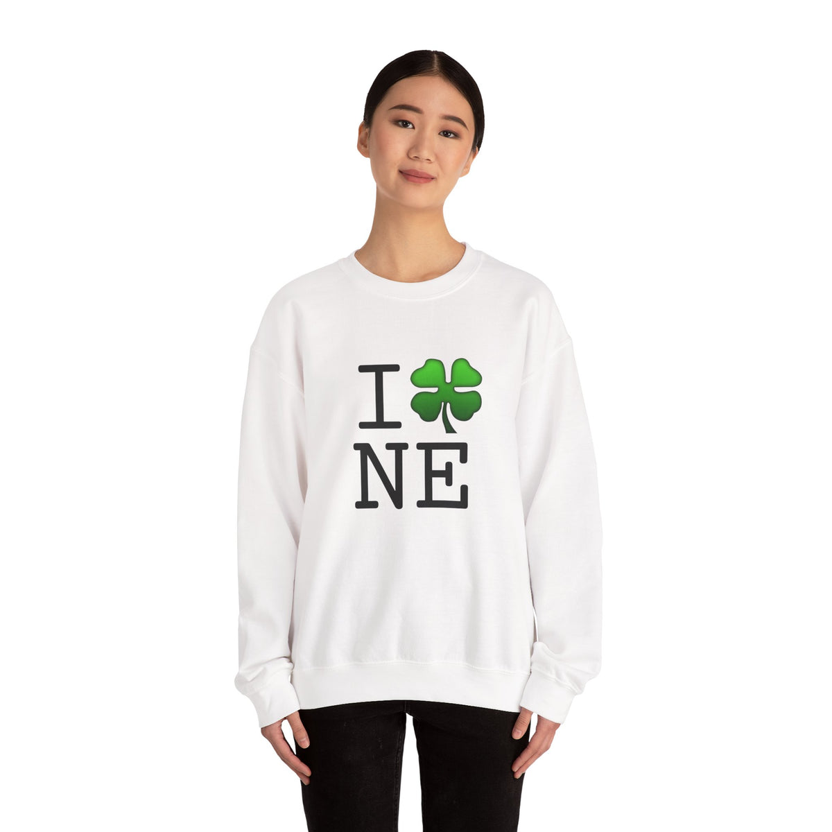 "I'm Lucky (Clover) in Nebraska" Sweatshirt