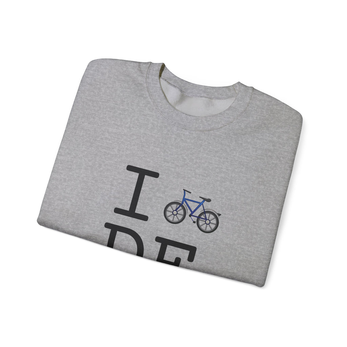 "I Bicycle Delaware" Sweatshirt