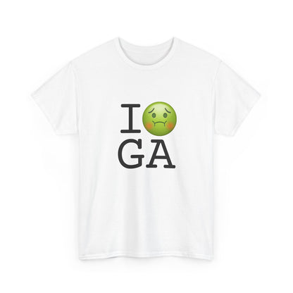"I'm Nauseous about Georgia" Tee