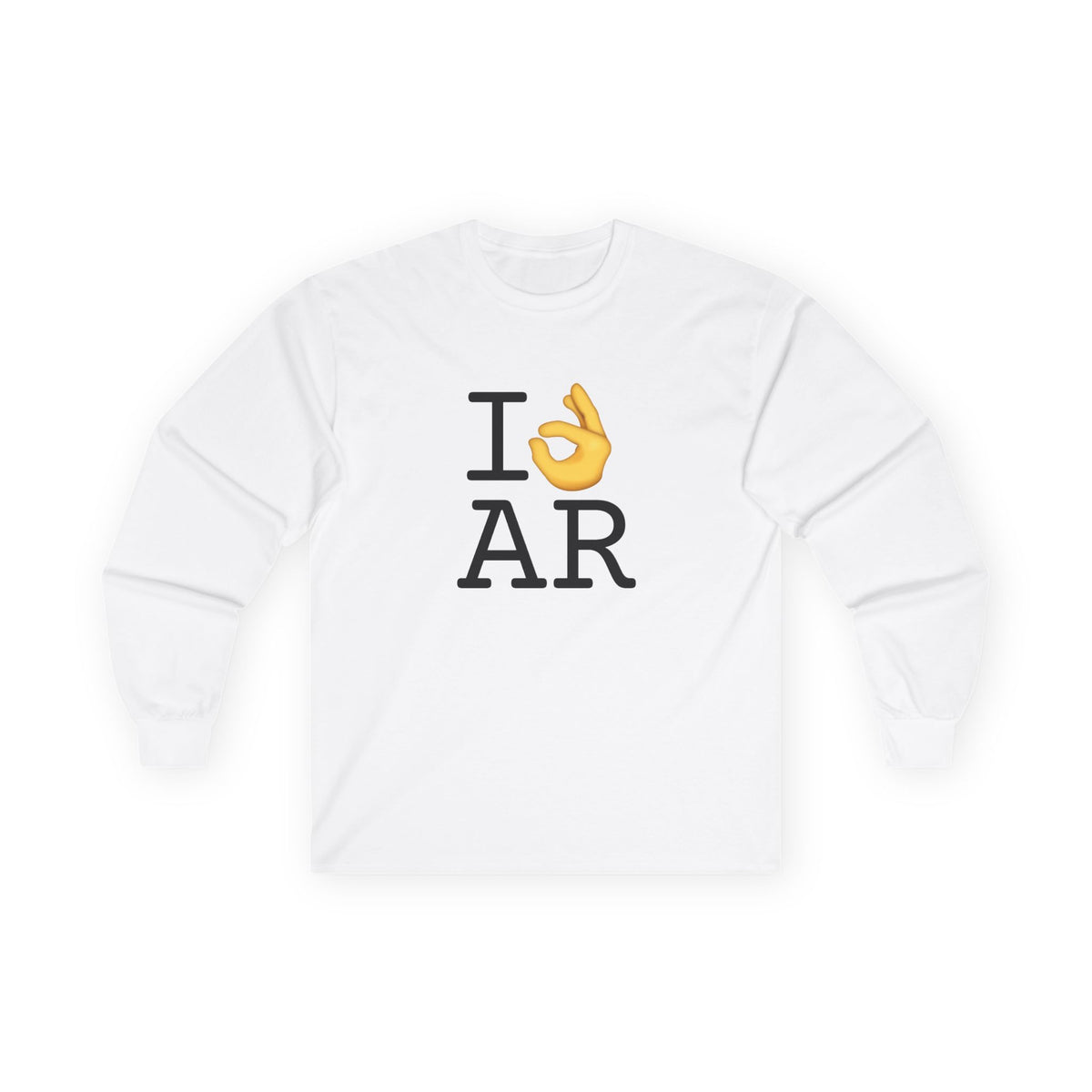 "I'm OK with Arkansas" Long Sleeve Shirt