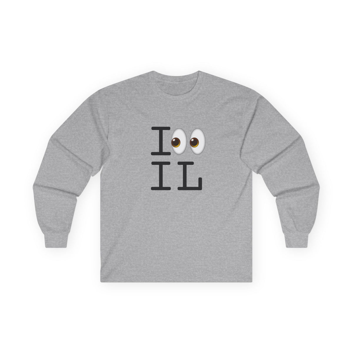 "I Look at Illinois" Long Sleeve Shirt